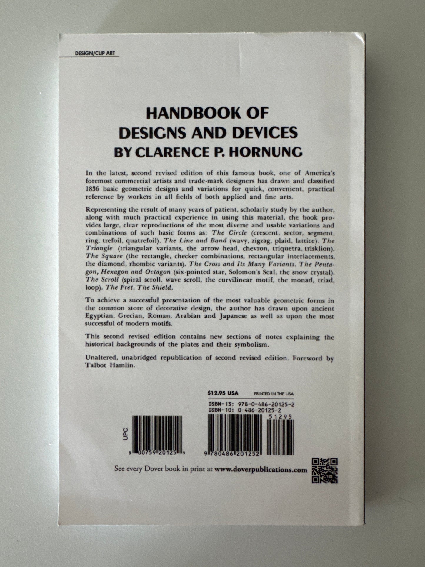 Handbook of Designs and Devices – Clarence P. Hornung