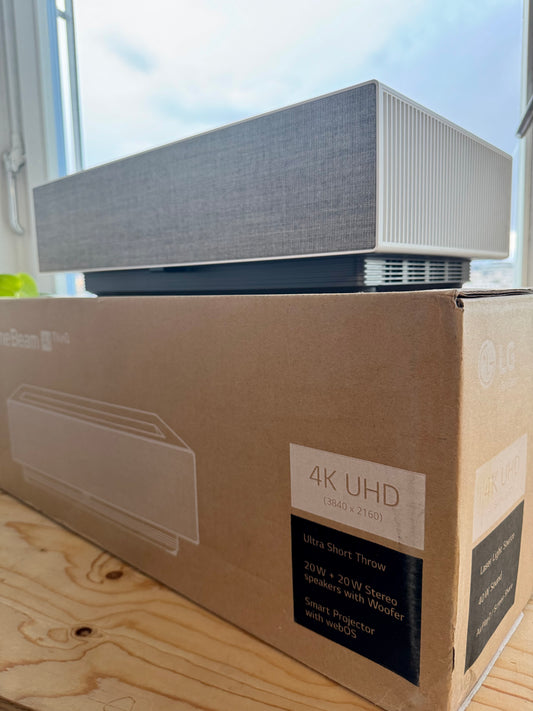 LG CineBeam AI HU715Q — 4K Ultra Short Throw Laser Projector