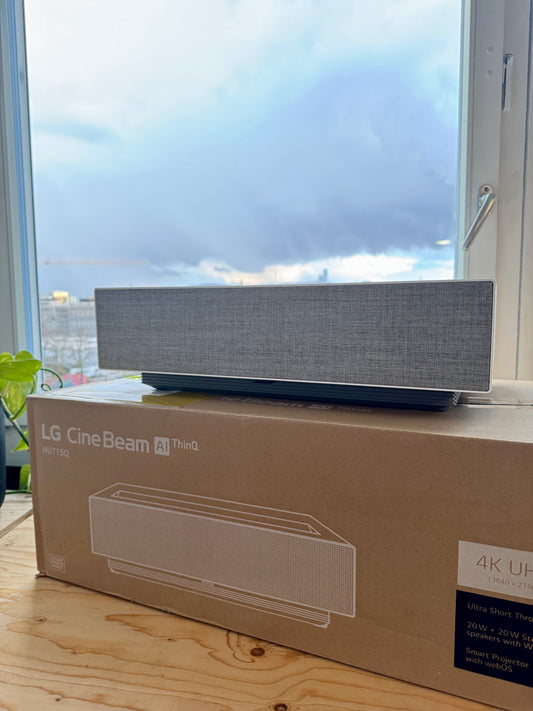 LG CineBeam AI HU715Q — 4K Ultra Short Throw Laser Projector